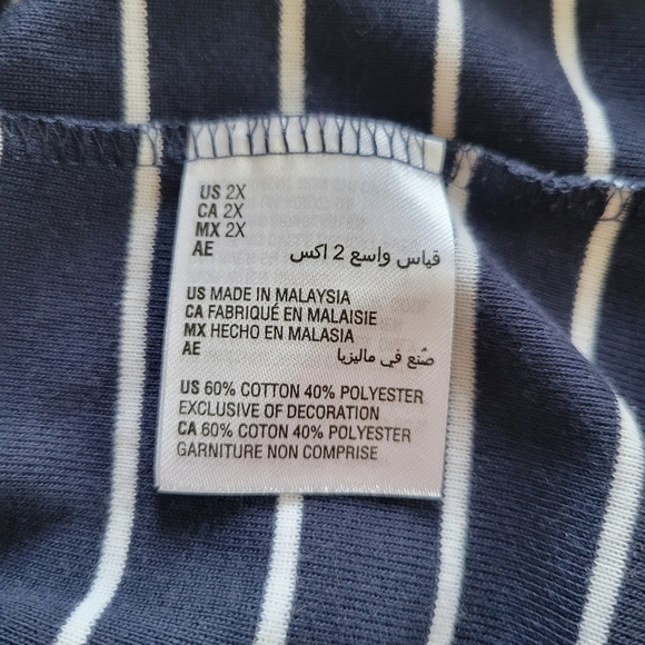 Karen Scott 3/4 sleeve top - Picture 4 of 4